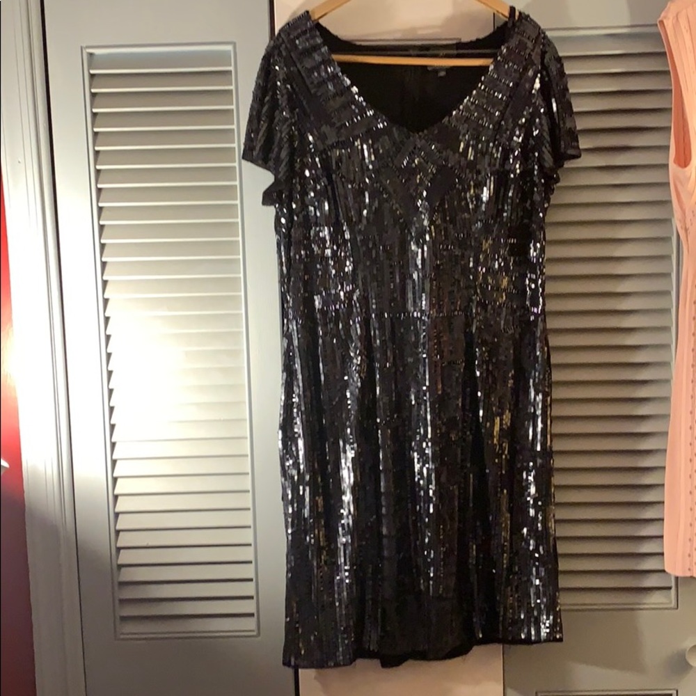 Stunning sequin cocktail dress size 18w